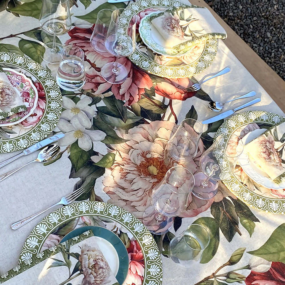 Set 4 Servilletas Camelia