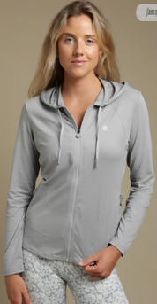 Full Zip Hoodie Grey