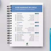 Cuaderno de Campo Aves Marinas de Chile