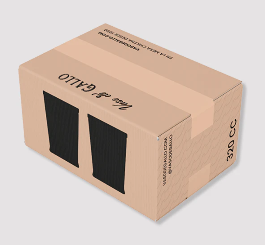 6 Vasos de Gallo 320 ml