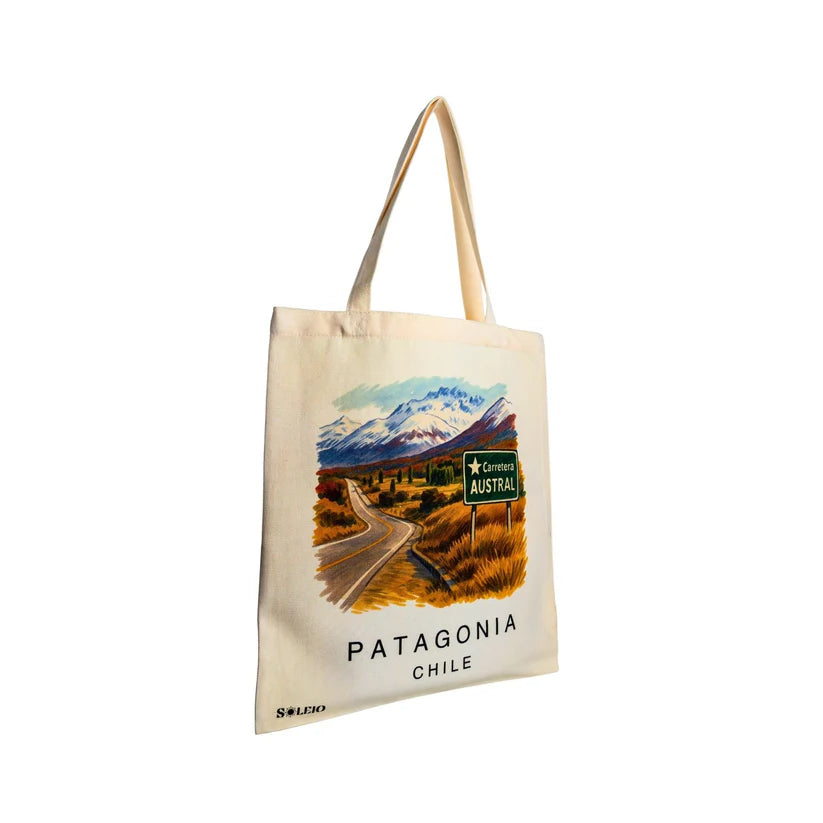 Bolsa De Lona Ecológica Reutilizable Carretera Austral