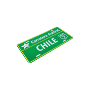 Cartel Metálico Chile Carretera Austral  Ruta 7