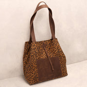 Cartera de cuero modelo JANE Animal Print - EDICION ESPECIAL