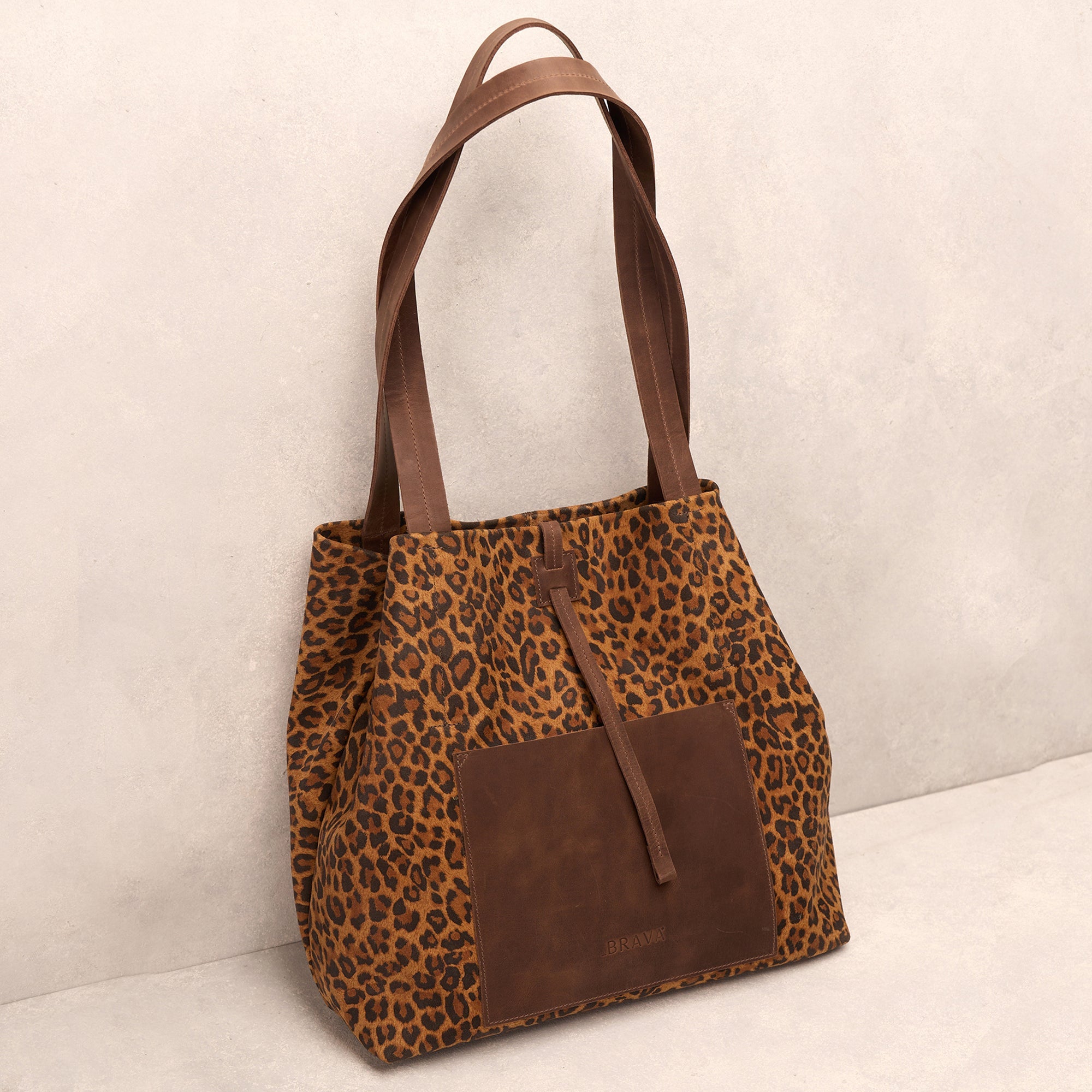 Cartera de cuero modelo JANE Animal Print - EDICION ESPECIAL