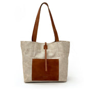 Cartera de cuero modelo JANE Off White - EDICION ESPECIAL