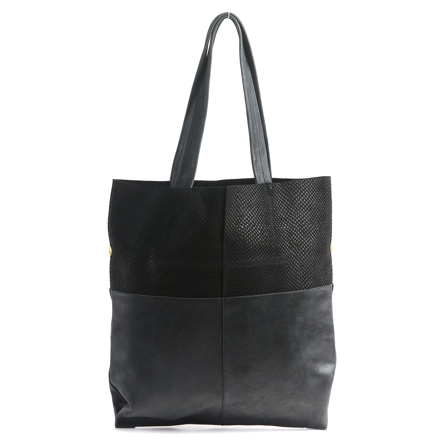Cartera de cuero modelo COCO negro