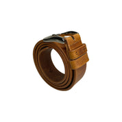 Cinturón de Cuero Café Tratur
