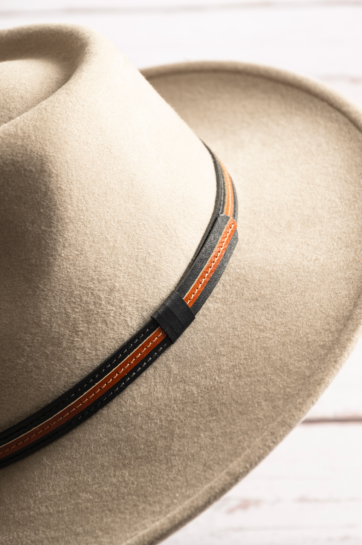 Sombrero paño lana - Color Silver Arena