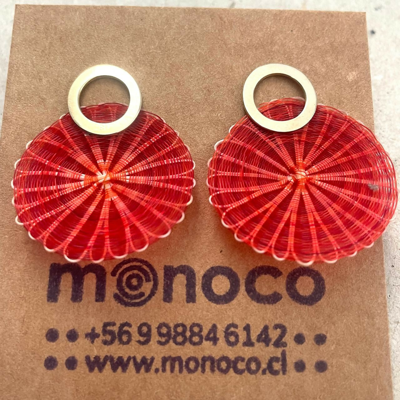 aro bronce disco tope midi crin rojo (valpo)