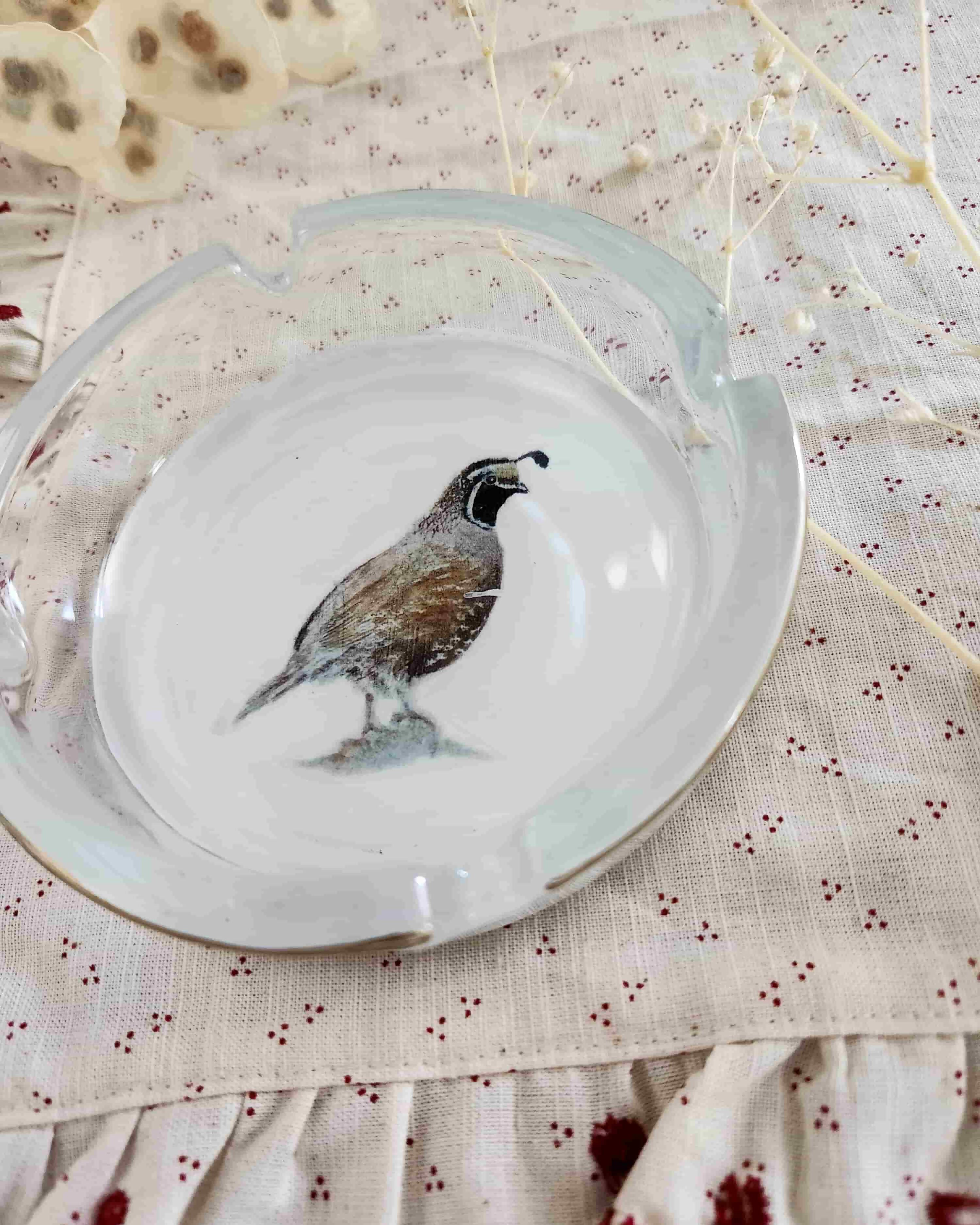 Cenicero 11 cm Codorniz