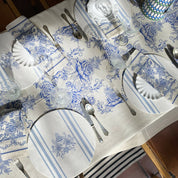 Set 4 Bajoplatos Toile de Jouy