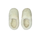 Pantuflas De Oveja Blancas Tallas Adulto Caña Baja