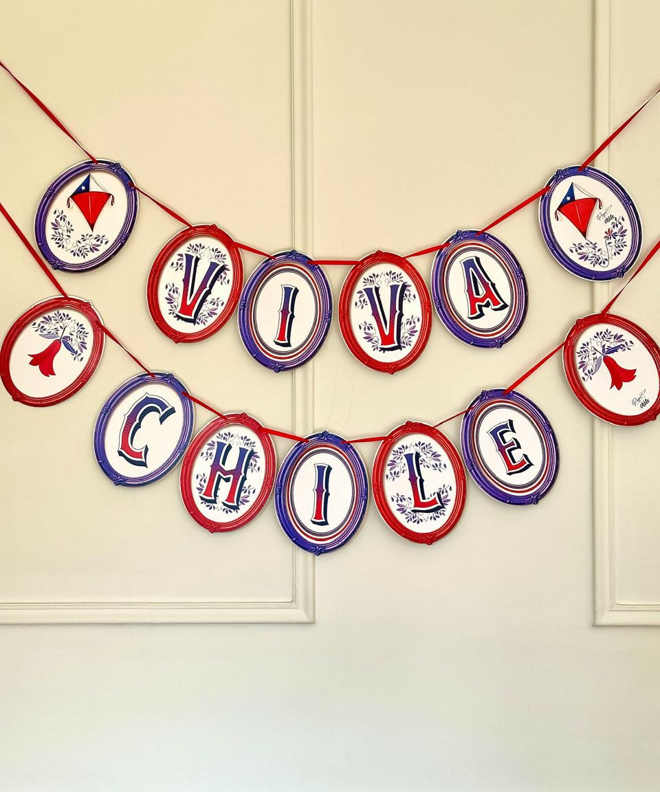 Guirnalda Viva Chile