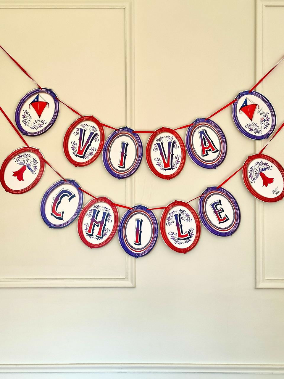 Guirnalda Viva Chile