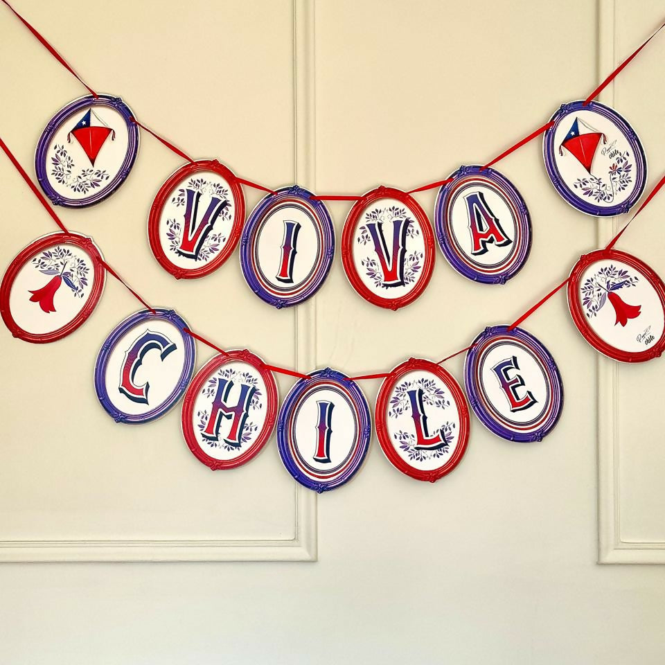 Guirnalda Viva Chile