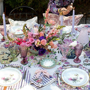 Set 4 Bajoplatos Vichy Violeta