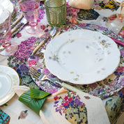 Set 4 Servilletas Jarrones - Lino Poliester