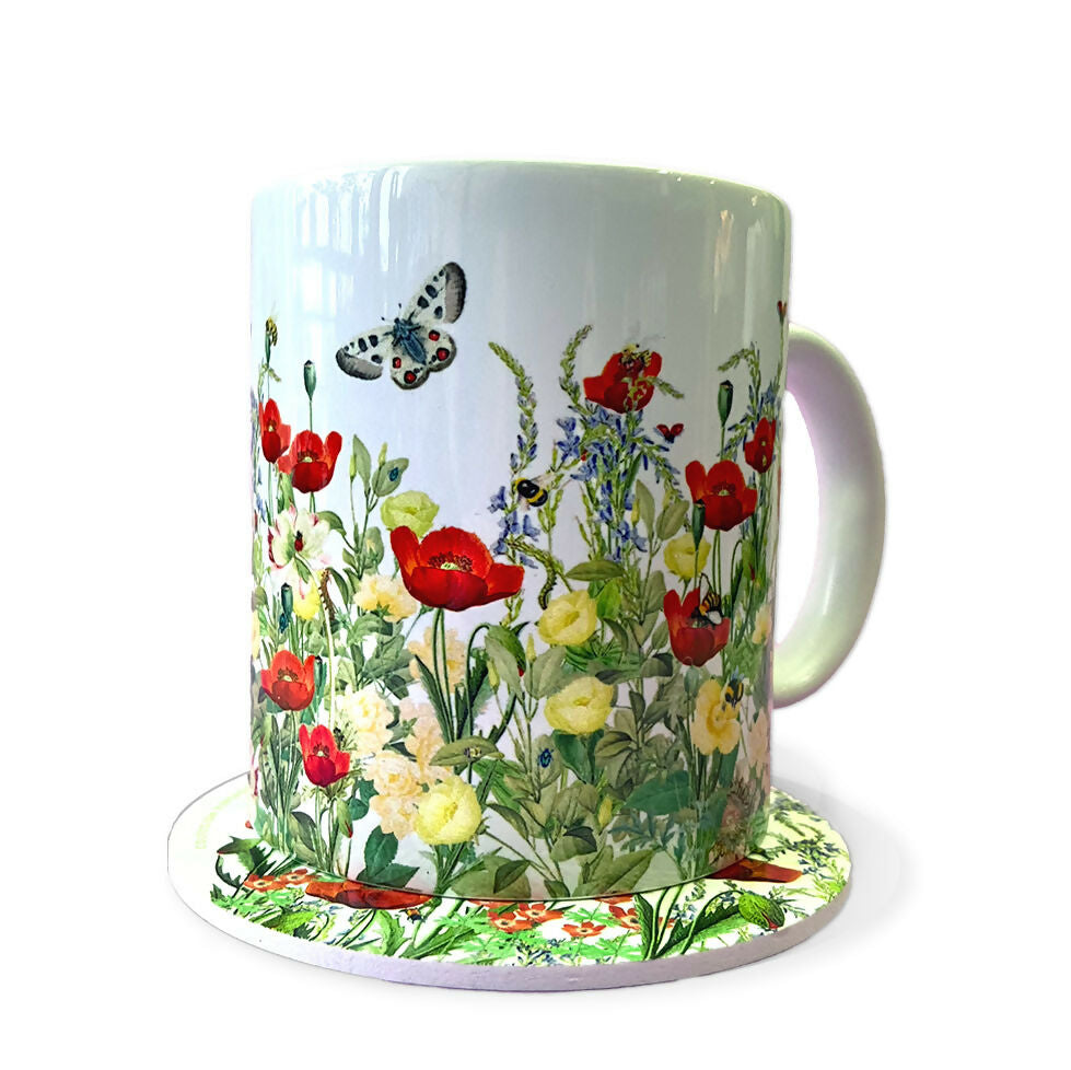 TAZON POSAVASOS AMAPOLA 2