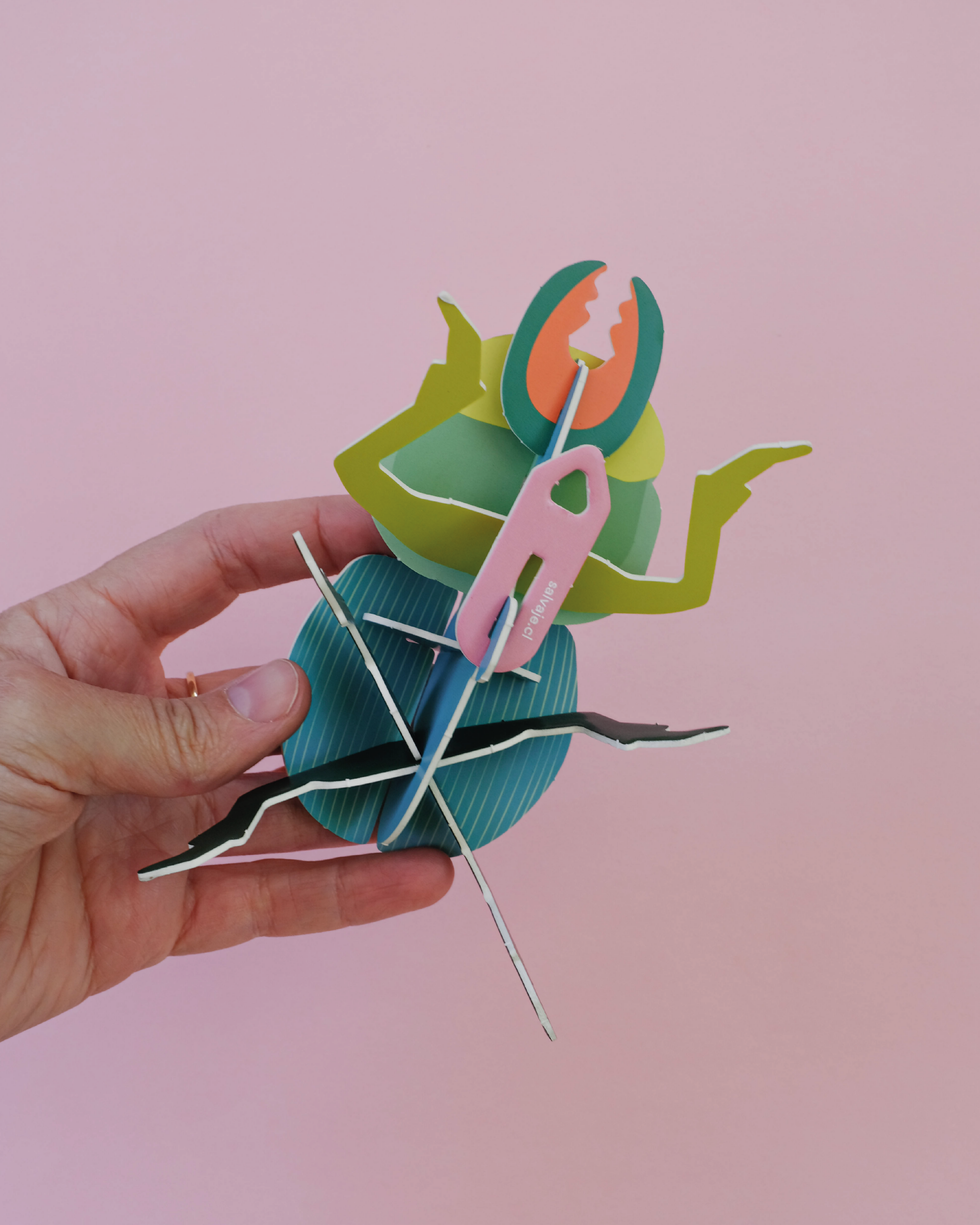 Escarabajo borrachito para armar