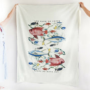 Manta de Picnic Peces Rapa Nui