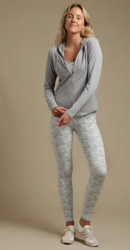 Full Zip Hoodie Grey