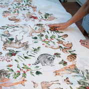 Mantel Woodland - Velo Organza