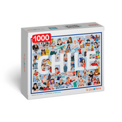 Puzzle Rostros de Chile 1000 Piezas