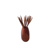 porta 12 pinchos tubular de madera nativa
