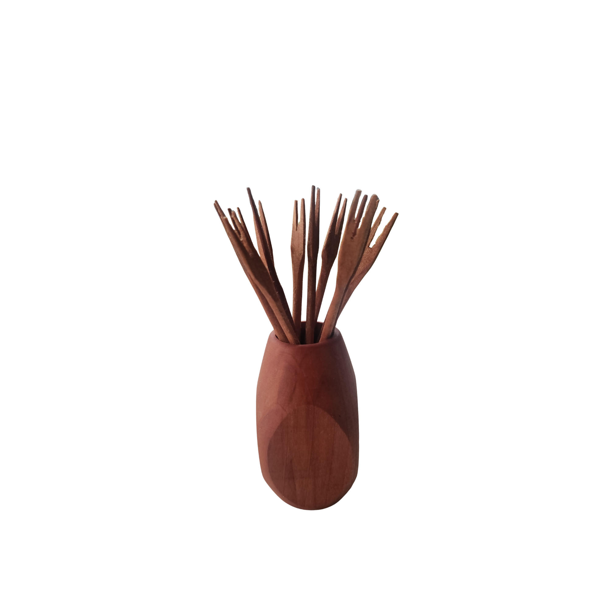 porta 12 pinchos tubular de madera nativa
