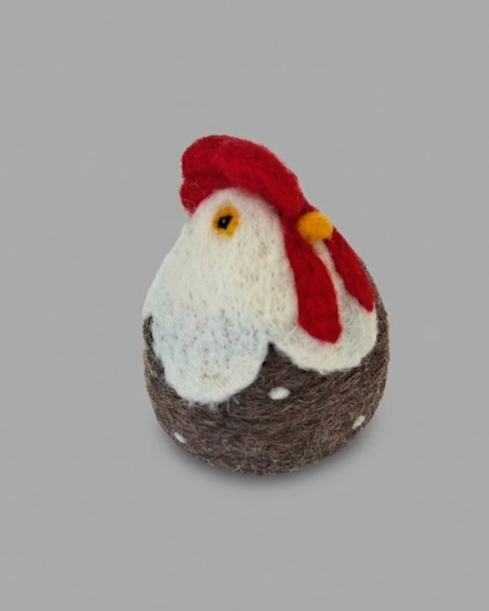 Aves Chilenas de Fieltro- Gallina - ULMMO