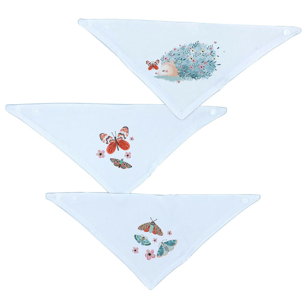 Set 3 Baberos – Bandanas Erizo
