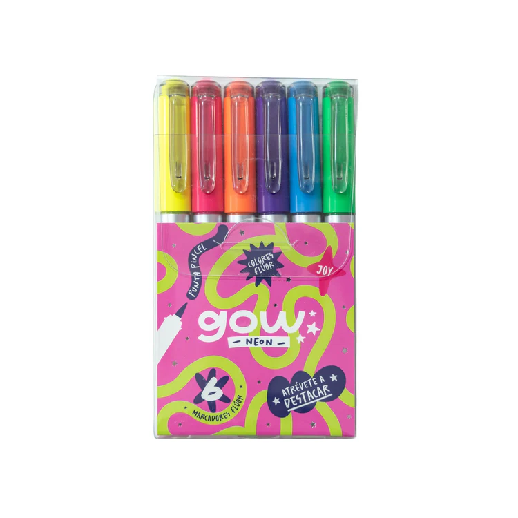 Marcadores Gow Neon - Creado en Chile