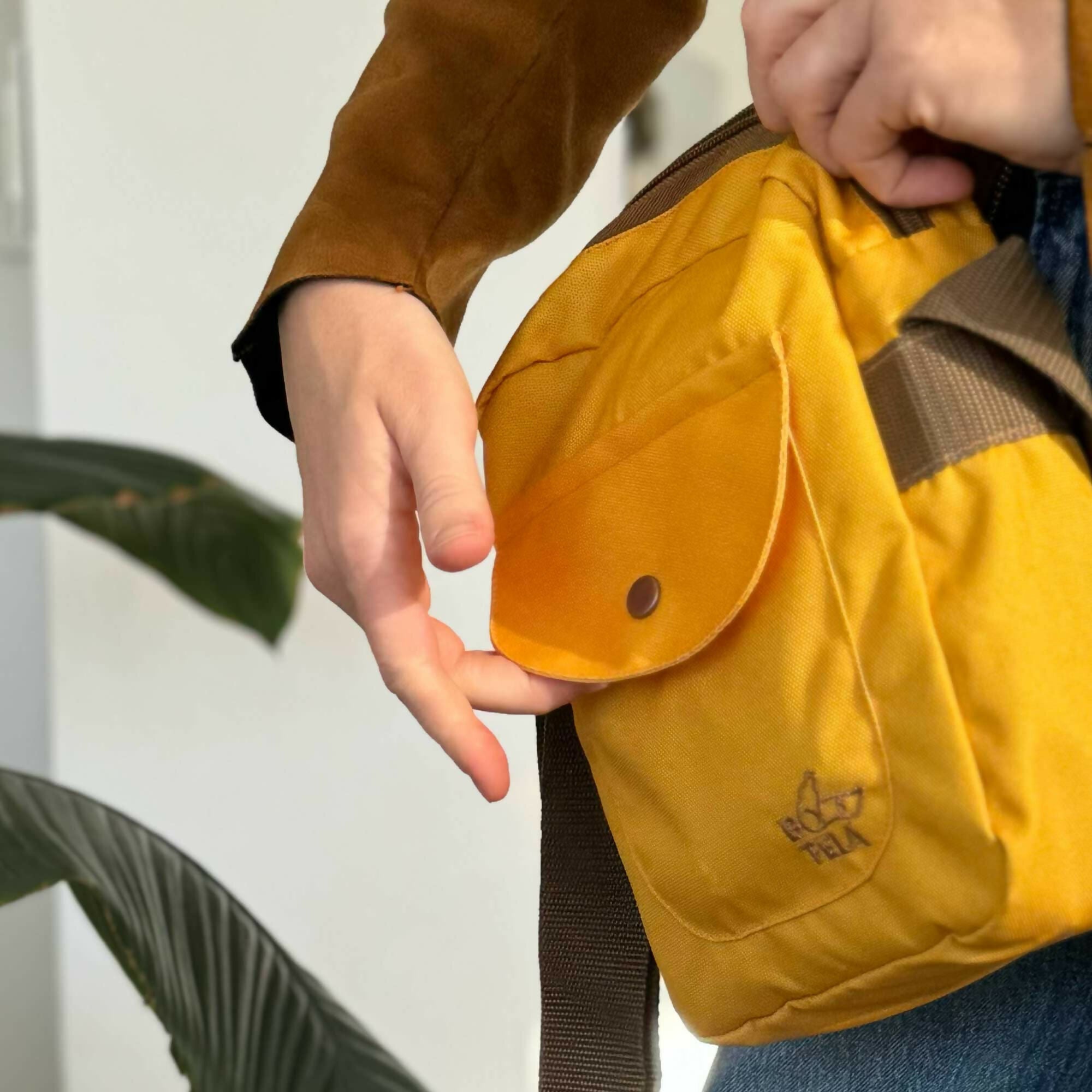 Bandolera Sustentable Amarilla