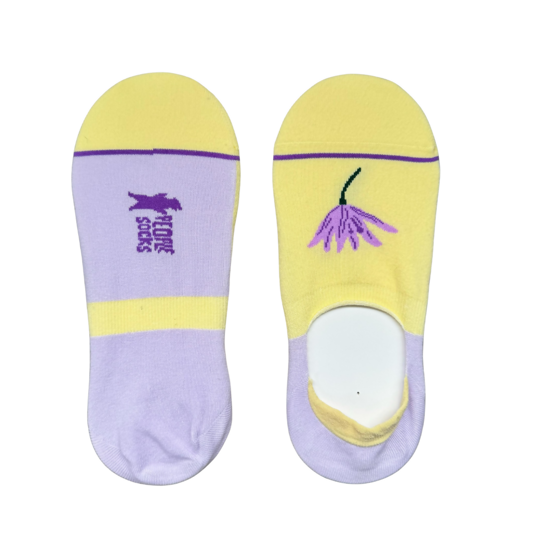 Calcetines invisibles morado