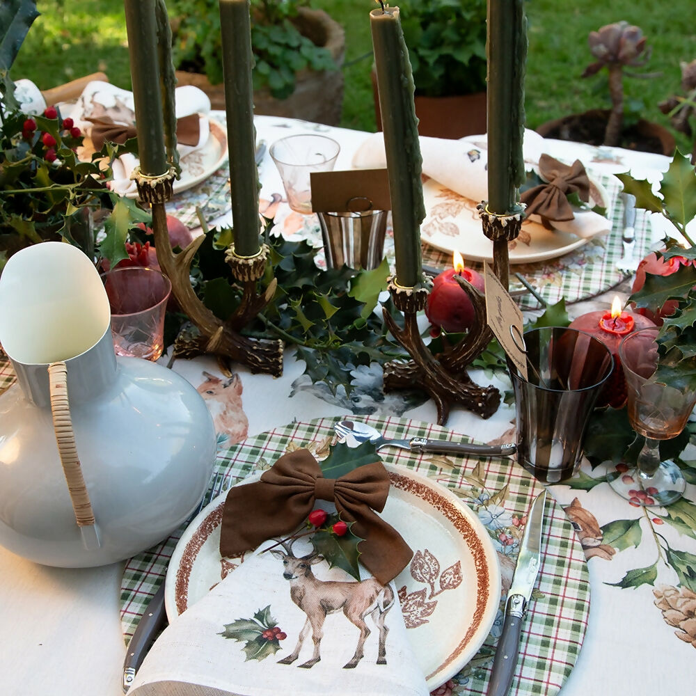 Set 4 Bajoplatos Woodland