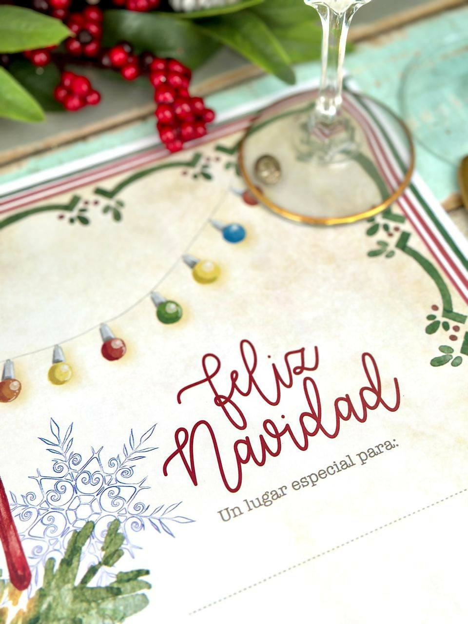 Individual Feliz Navidad