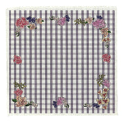 Set 4 Servilletas Vichy Violeta - Lino Poliester