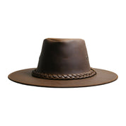 Sombrero frontal café