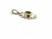 COLGANTE SOL "SOY VITALIDAD" en plata y Citrino