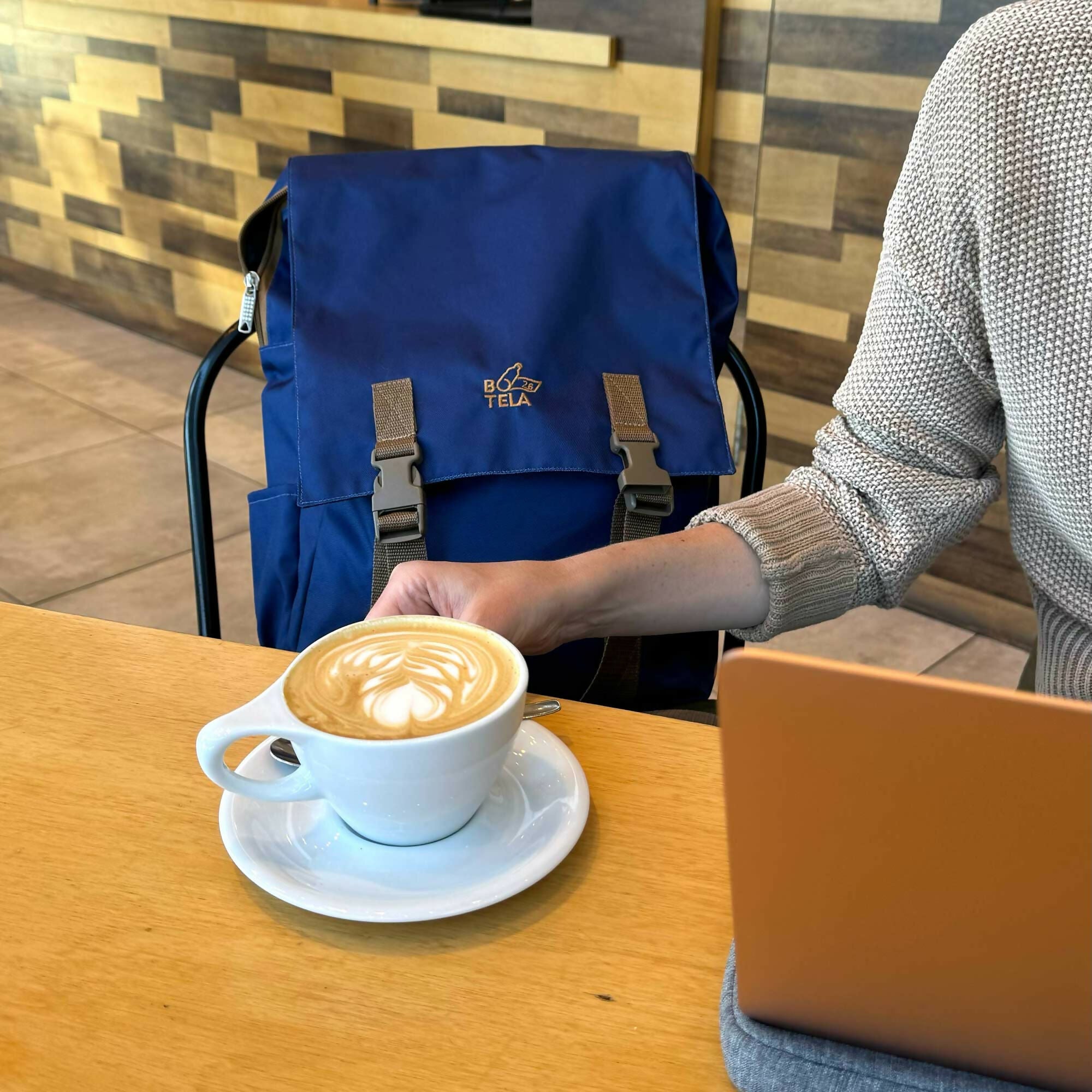 Mochila Notebook 15" Sustentable Azul