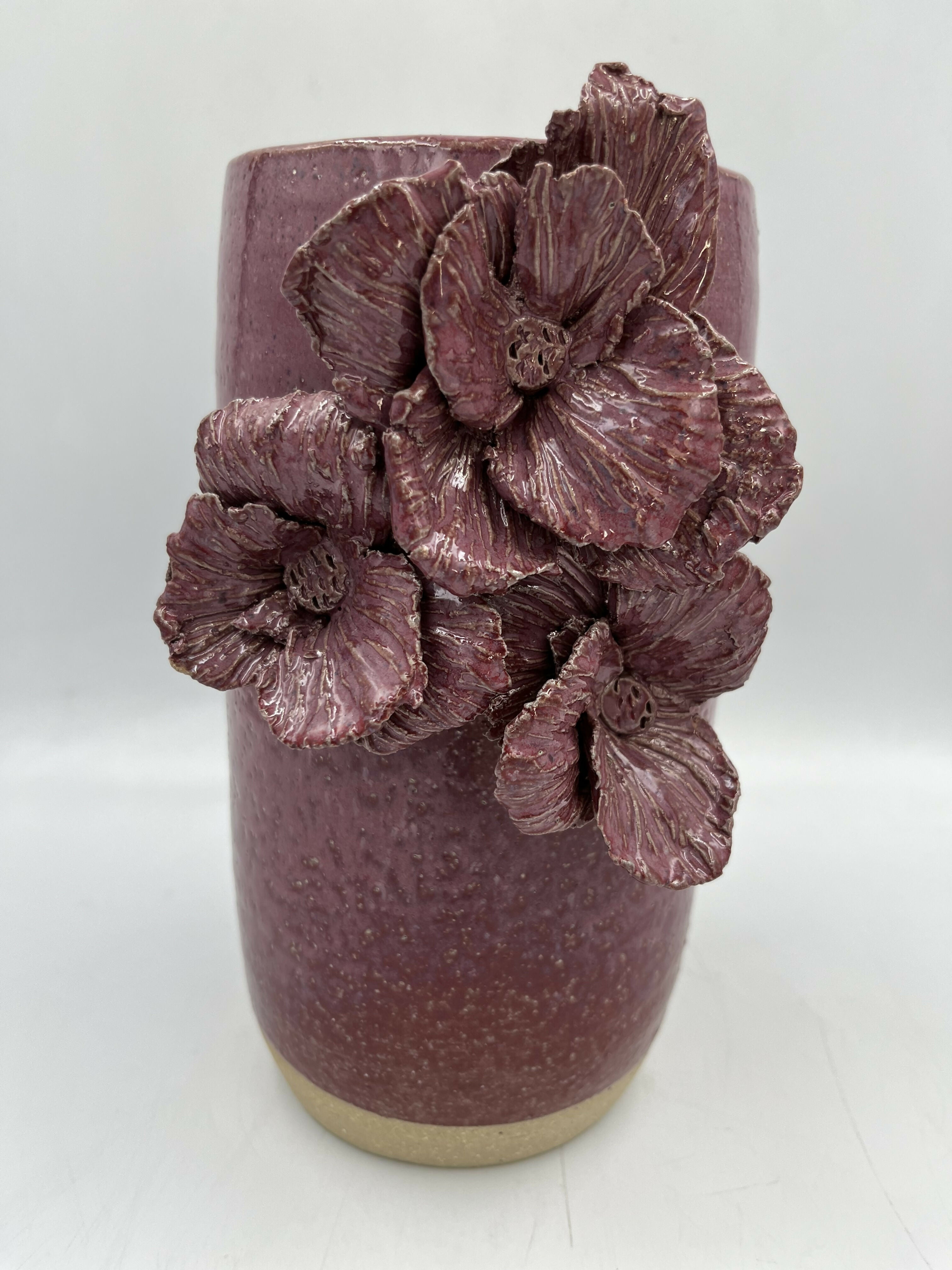 Florero de cerámica gres