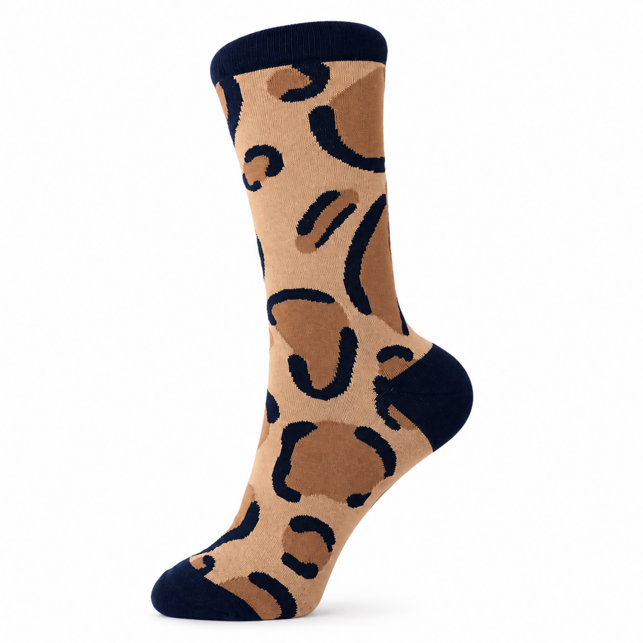 Calcetines con Diseño de Animal Print Leopardo