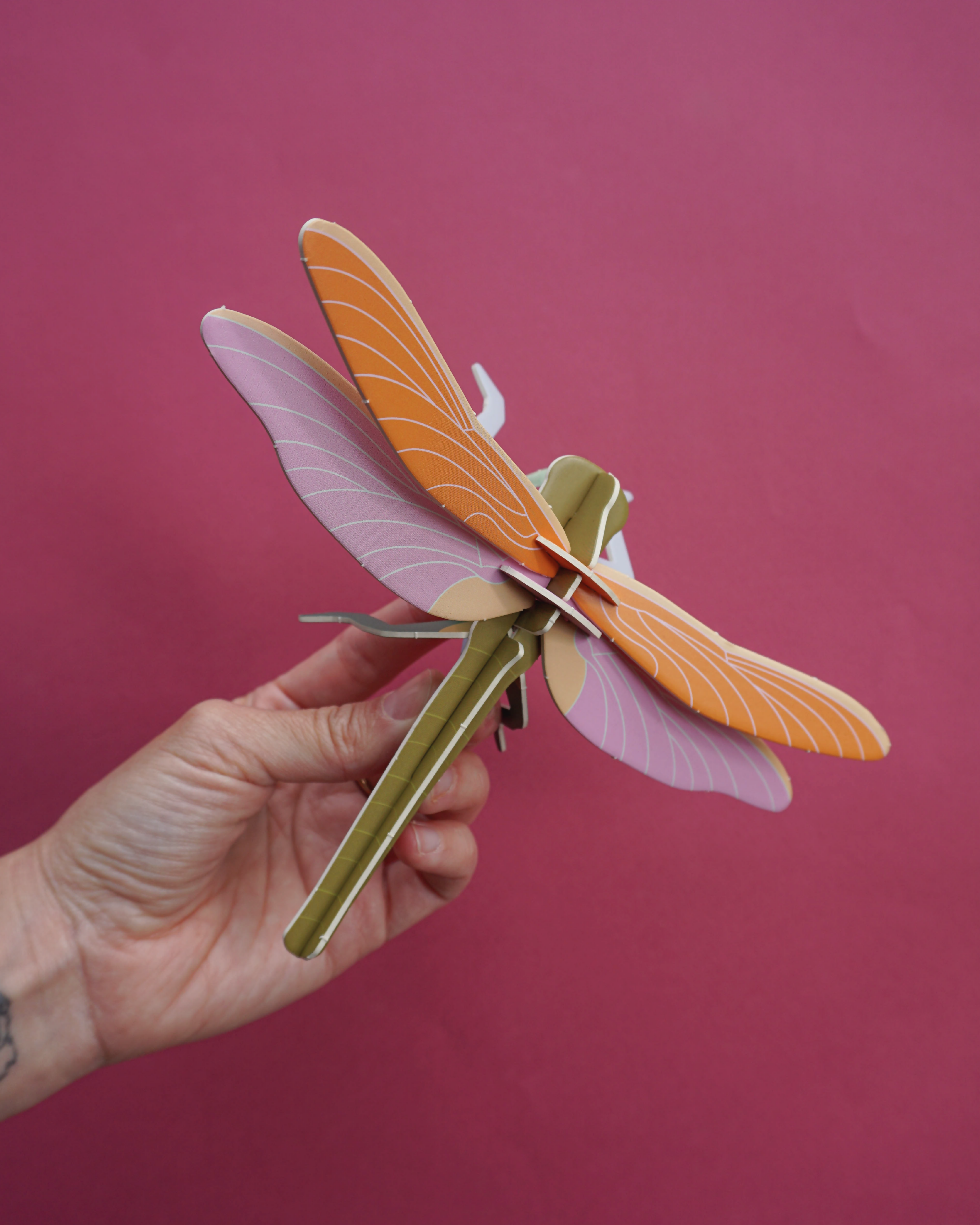 Libélula / Matapiojos para armar