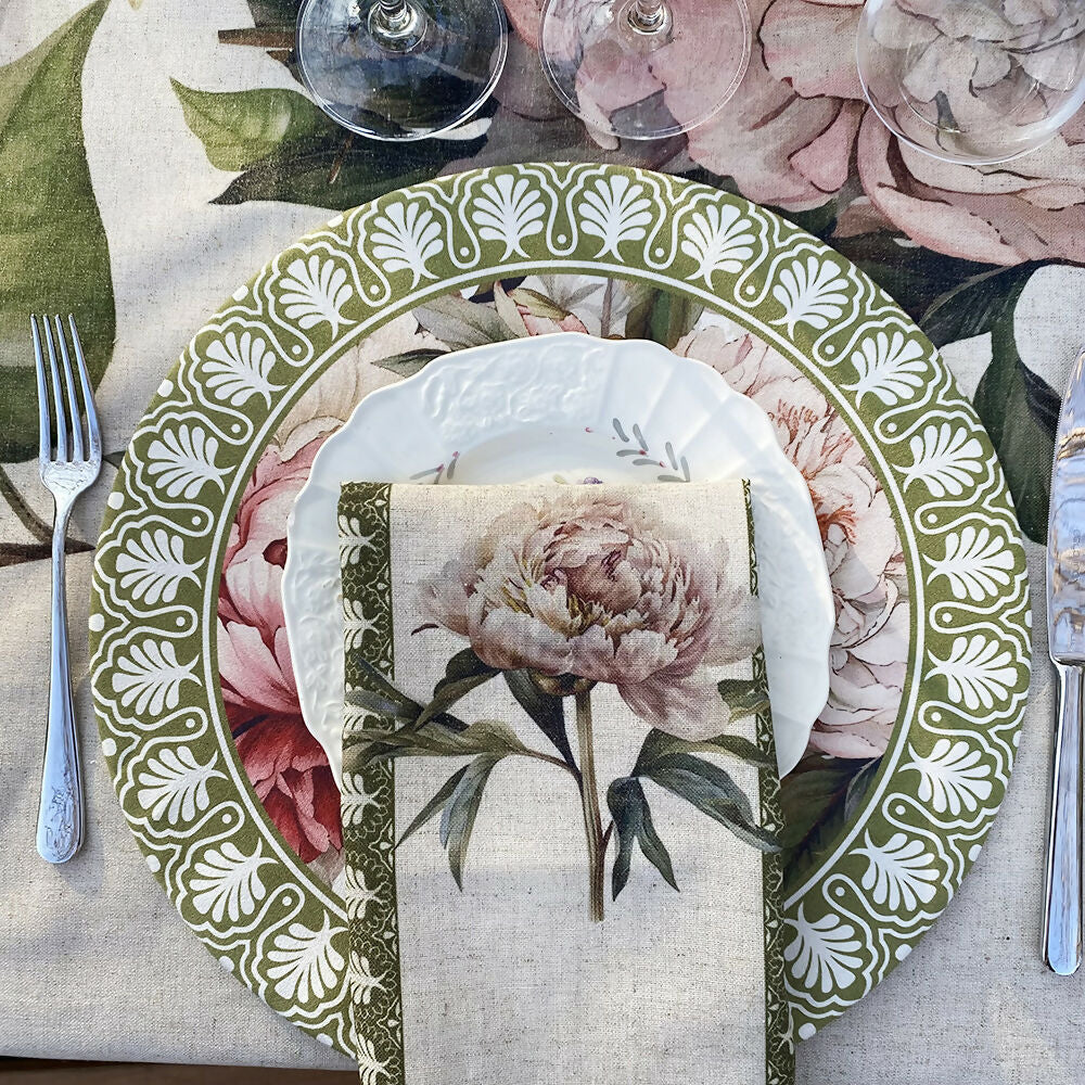 Set 4 Servilletas Camelia