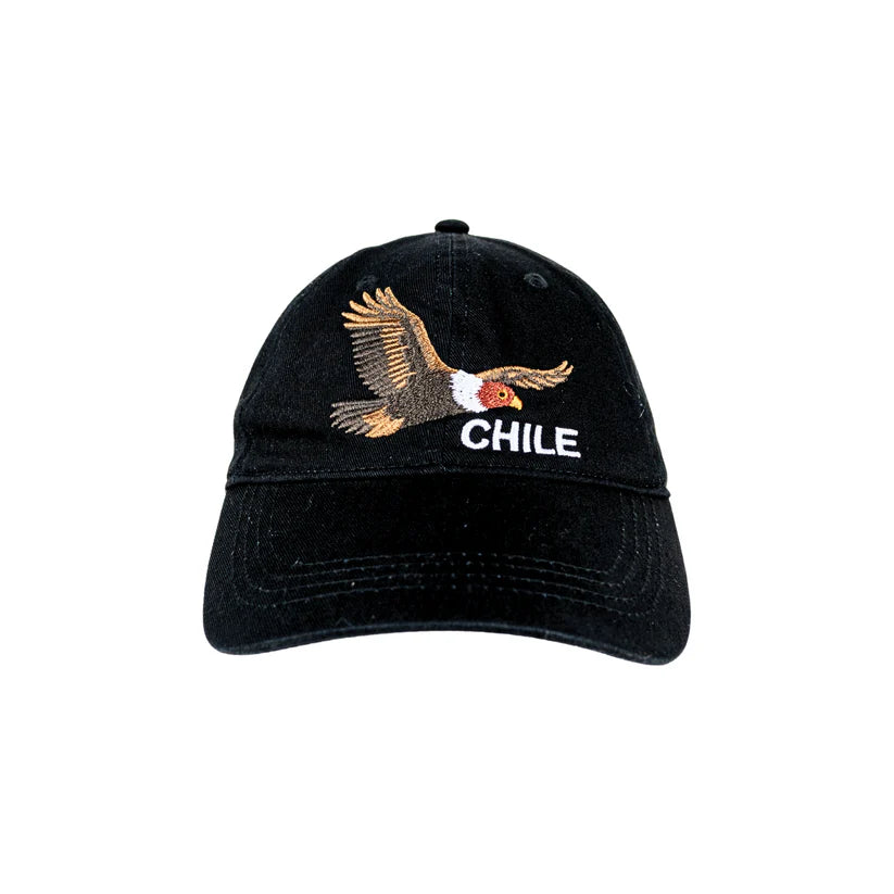 Jockey Chile Bordado Negro Condor - Creado en Chile