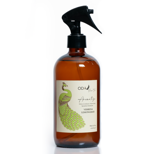 AROMATIZADOR DE AMBIENTES Y TEXTIL VERBENA LEMONGRASS 500ml vidrio