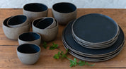Vajilla Negra 4 personas
