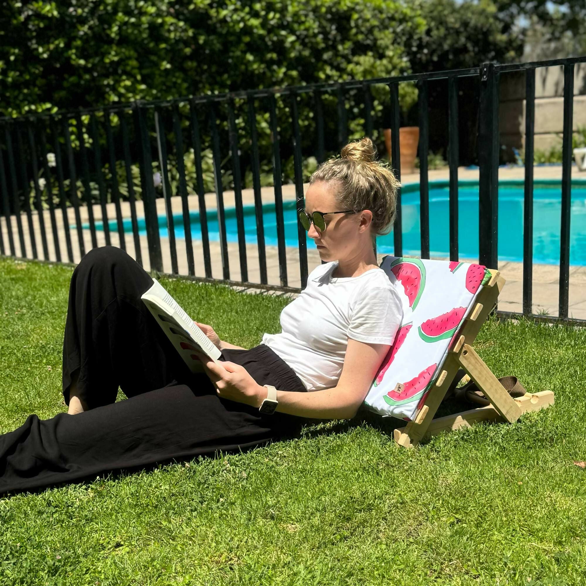 Respaldo o reposera playa sandías Paper Home 12