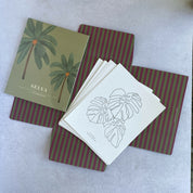 Carpeta Selva con 22 láminas para pintar