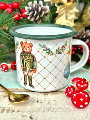 Tazón Enlozado Adornos